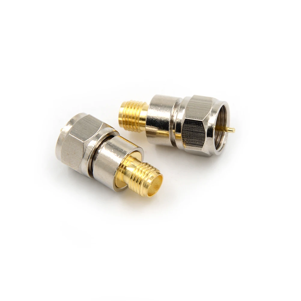 F Type Adapter Male Plug To SMA Female Jack Straight RF Coaxial Adapter Connector F Male To SMA Female Jack
F Type Adapter Male Plug To SMA Female Jack Straight RF Coaxial Adapter Connector F Male To SMA Female Jack
