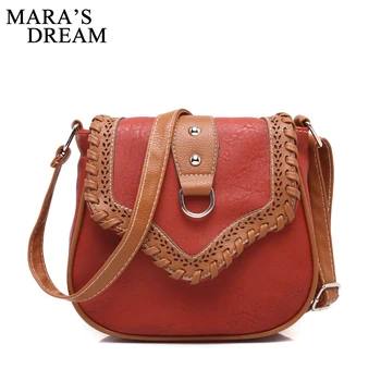 Mara's Dream 2018 Women Shoulder Bag Vintage PU Leather Crossbody Bag Hollow Out Ladies Satchel Bag Brown Retro Handbag for Girl
Mara's Dream 2018 Women Shoulder Bag Vintage PU Leather Crossbody Bag Hollow Out Ladies Satchel Bag Brown Retro Handbag for Girl