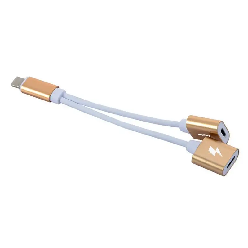 2 In 1 Adapter For Lighting Phone To 3.5mm Earphone Headphone Jack Charger Converter Aux Audio Port For IPhone 7 8 Plus IOS
2 In 1 Adapter For Lighting Phone To 3.5mm Earphone Headphone Jack Charger Converter Aux Audio Port For IPhone 7 8 Plus IOS