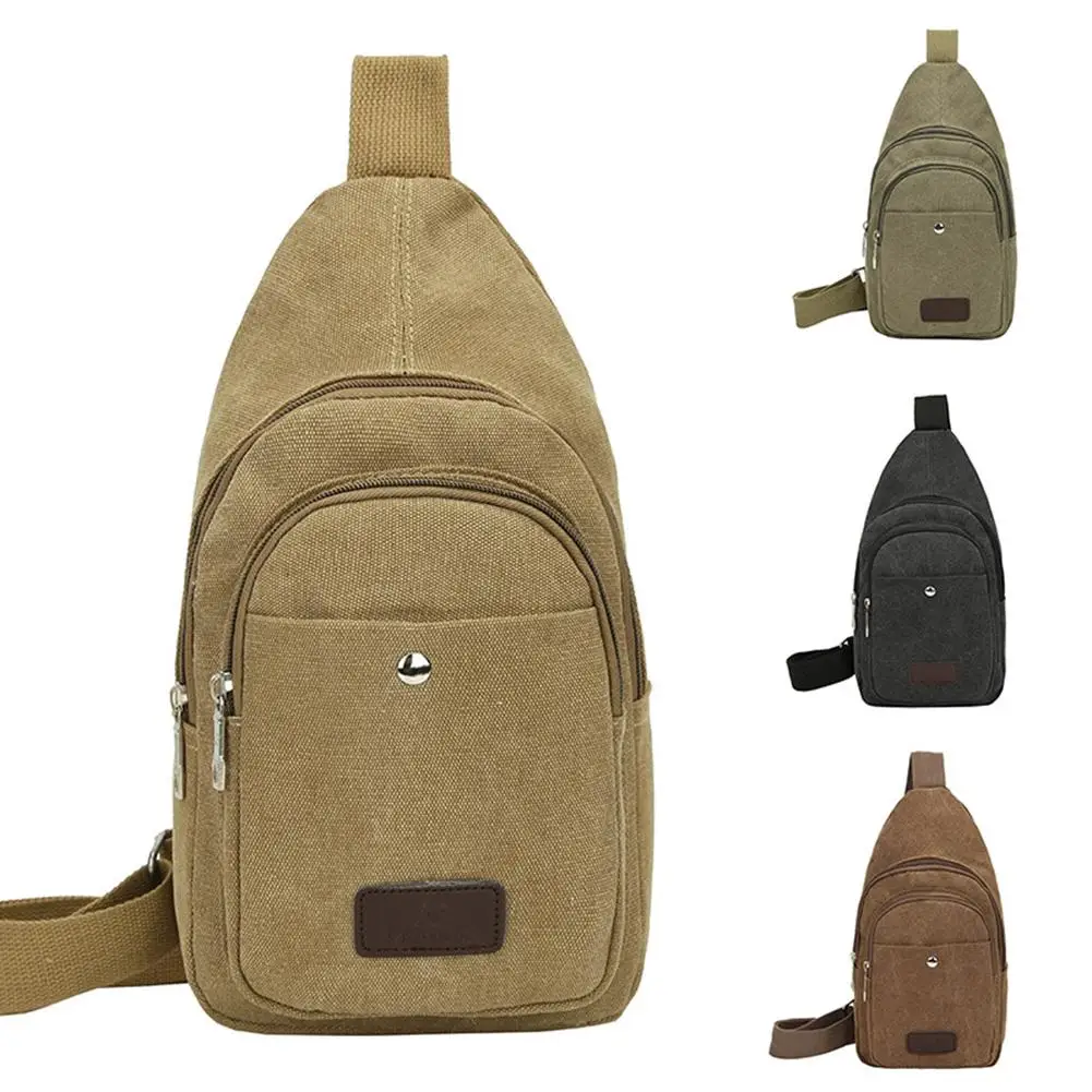 Casual Canvas Shoulder Crossbody Bag Portable Men Sports Satchel Messager Bag Fahion Designer men chest pack single strap bags
Casual Canvas Shoulder Crossbody Bag Portable Men Sports Satchel Messager Bag Fahion Designer men chest pack single strap bags