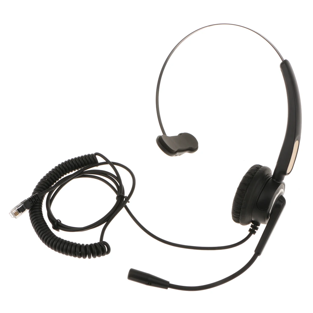 VH510 Office Call Centre Customer Service Headset W/Microphone RJ9 Connector