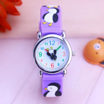 new women children girls gifts quartz silicone watches students 3D cartoon penguin fashion waterproof clock Electronic watches
new women children girls gifts quartz silicone watches students 3D cartoon penguin fashion waterproof clock Electronic watches