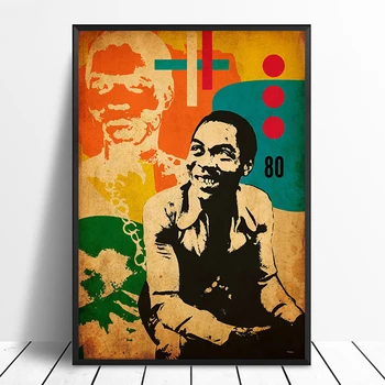 Fela Kuti Afrobeat Music Poster Hip Hop Rap Music Band Star Poster Wall Art Painting Room Home Decor Canvas Print A9
Fela Kuti Afrobeat Music Poster Hip Hop Rap Music Band Star Poster Wall Art Painting Room Home Decor Canvas Print A9