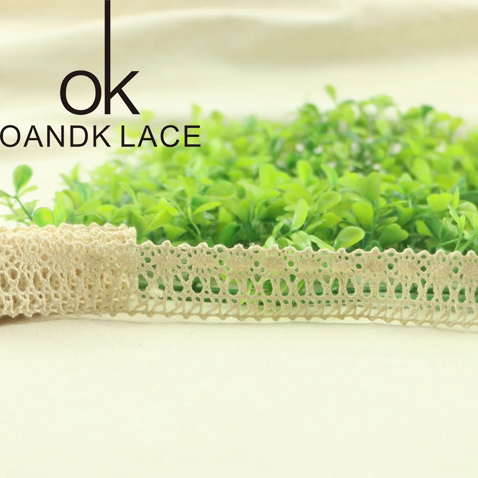 3 yards Beige of cotton lace decorative home DIY wedding clothing sewing craft decorative handmade lace
3 yards Beige of cotton lace decorative home DIY wedding clothing sewing craft decorative handmade lace