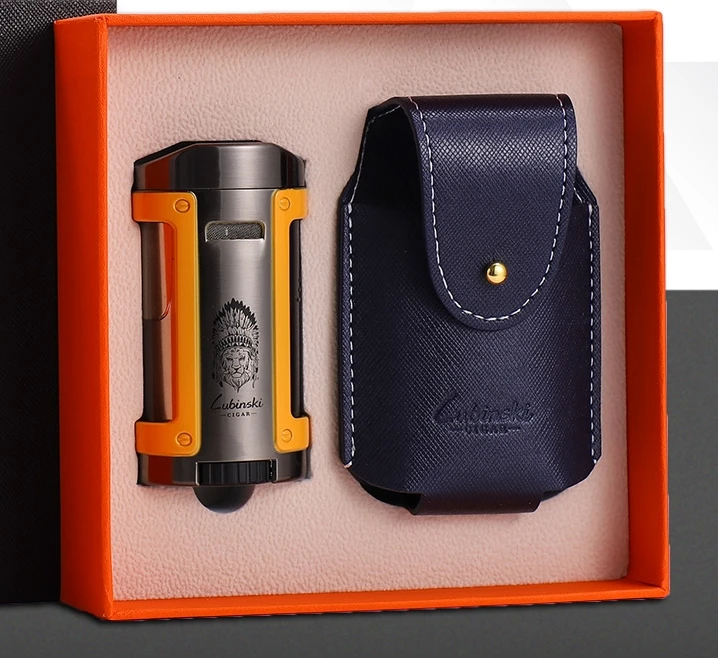 watch video 176g 86*46*30mm Indian chief pattern LUBINSKI Gadgets Zinc alloy 3 Torch Jet Flame Cigar Lighter
watch video 176g 86*46*30mm Indian chief pattern LUBINSKI Gadgets Zinc alloy 3 Torch Jet Flame Cigar Lighter
