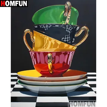 HOMFUN Full Square/Round Drill 5D DIY Diamond Painting "Cup scenery" Embroidery Cross Stitch 5D Home Decor Gift A16519
HOMFUN Full Square/Round Drill 5D DIY Diamond Painting "Cup scenery" Embroidery Cross Stitch 5D Home Decor Gift A16519