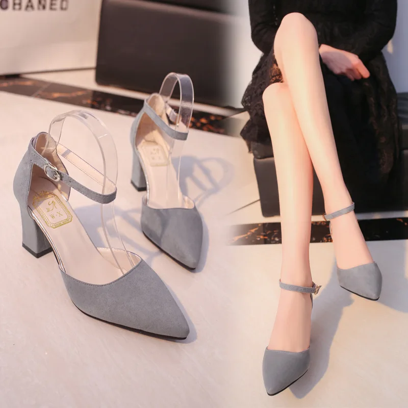 2018 Sandalias femeninas high heels Autumn Flock pointed sandals sexy high heels female summer shoes Female Women sandals mujer
2018 Sandalias femeninas high heels Autumn Flock pointed sandals sexy high heels female summer shoes Female Women sandals mujer