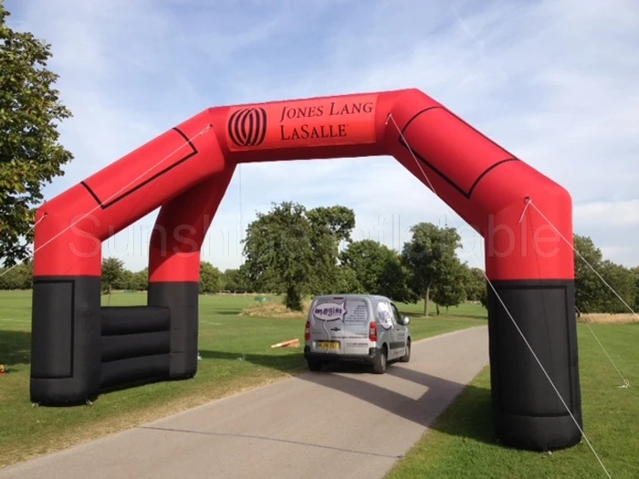 Free standing 4legs red cheap advertising inflatable arch gate finish line entrance arch with air blower
Free standing 4legs red cheap advertising inflatable arch gate finish line entrance arch with air blower