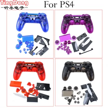 TingDong Transparent Replacement Housing Front Shell Part Controller Protector for PlayStation 4 PS4 Controller
TingDong Transparent Replacement Housing Front Shell Part Controller Protector for PlayStation 4 PS4 Controller