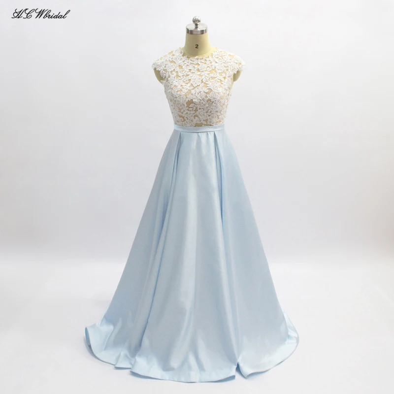 Vestido Longo 2019 Mint Blue Long Evening Dress Simple A Line Floor Length Satin Lace Cheap Prom Gowns Robe De soiree Longue
Vestido Longo 2019 Mint Blue Long Evening Dress Simple A Line Floor Length Satin Lace Cheap Prom Gowns Robe De soiree Longue