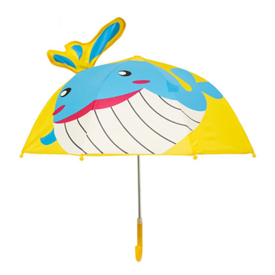 Фото Cute Umbrella Kids Automatic Girls Boys Children Big Dog Art Sombrillas Para Lluvia Y Sol Brass Knuckles Free Shipping  Дом и | Зонтики (32957943667)