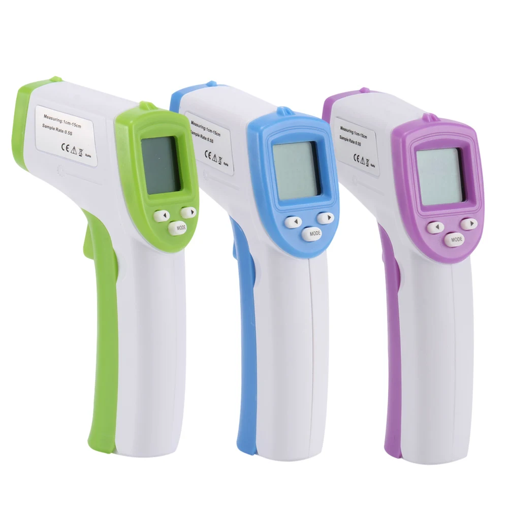 

Muti-fuction Baby/Adult Digital Thermometer Infrared Forehead Body Thermometer Non-contact Temperature Measurement Device JD2019