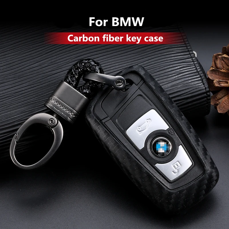 2019 New Carbon Fiber Silica gel Key Cover Case For BMW 520 525 730li 740 118 320i 1 3 5 7Series X3 X4 M3 M4 M5 keychain keyring
2019 New Carbon Fiber Silica gel Key Cover Case For BMW 520 525 730li 740 118 320i 1 3 5 7Series X3 X4 M3 M4 M5 keychain keyring