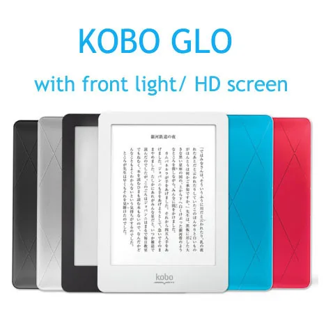 6 inch eBook eReader Kobo Glo N613 with Front-light Touch screen e-Book e-ink 2GB WIFI book Reader
6 inch eBook eReader Kobo Glo N613 with Front-light Touch screen e-Book e-ink 2GB WIFI book Reader