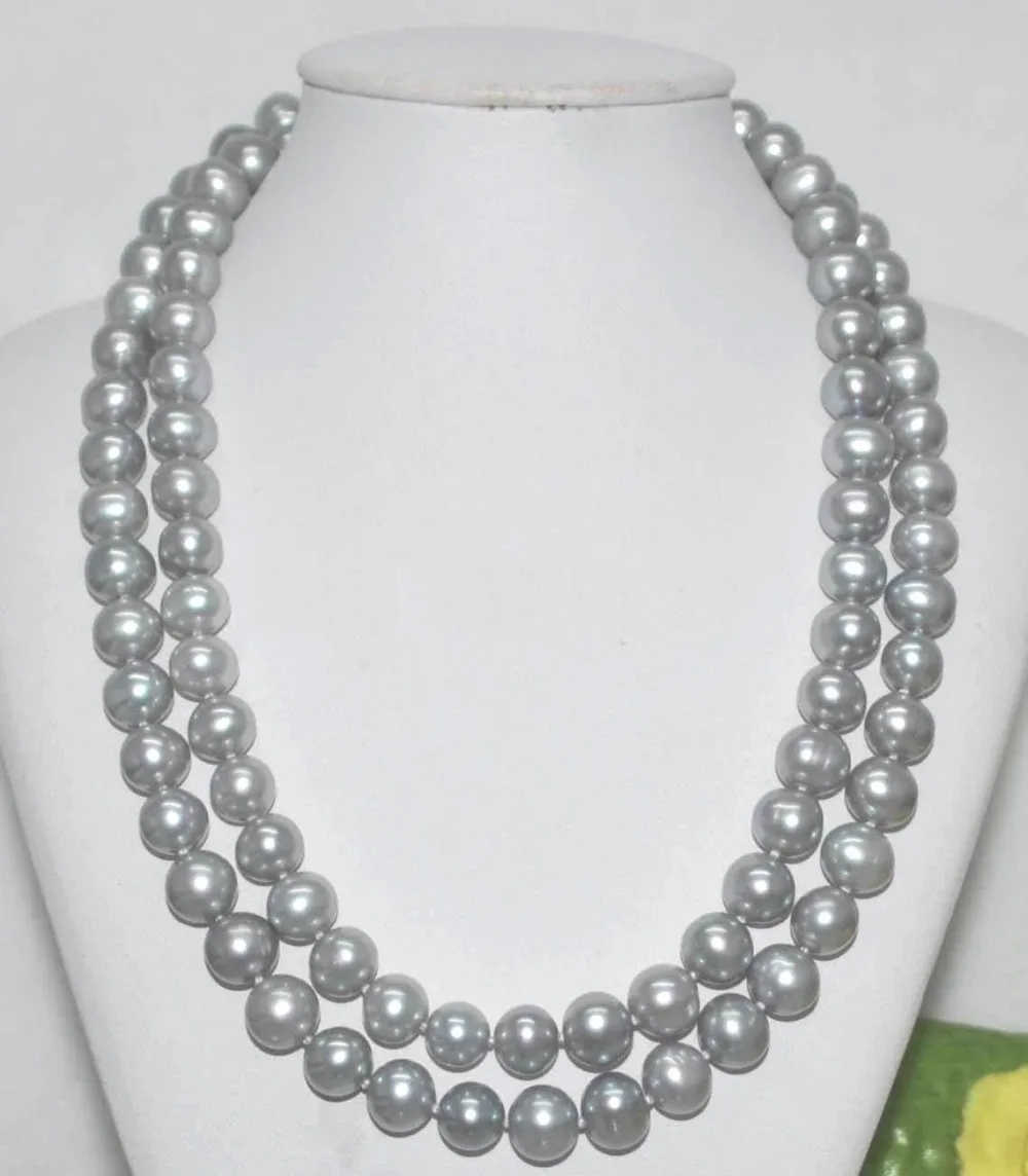 Free Shipping >>>33'' 10-11mm GENUINE GRAY TAHITIAN PEARL NECKLACE 14K GOLD CLASP
Free Shipping >>>33'' 10-11mm GENUINE GRAY TAHITIAN PEARL NECKLACE 14K GOLD CLASP