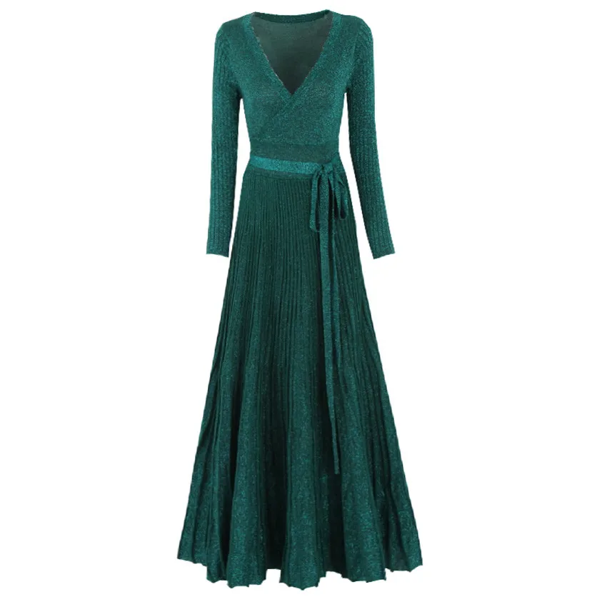 2018 Autumn Winter Long Sweater Dress Women Long Sleeve Casual Black Red Knitted Dress Ladies Pleated Dresses Vestidos De Festa
2018 Autumn Winter Long Sweater Dress Women Long Sleeve Casual Black Red Knitted Dress Ladies Pleated Dresses Vestidos De Festa
