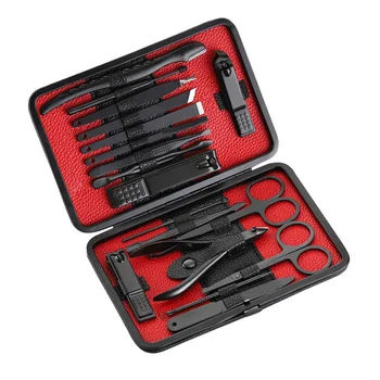 18pcs Professional Pedicure Manicure Tool Kit Nail Clippers Set Nail File Trimmer Eyebrow Shaving Nose Hair Trimming Tool
18pcs Professional Pedicure Manicure Tool Kit Nail Clippers Set Nail File Trimmer Eyebrow Shaving Nose Hair Trimming Tool