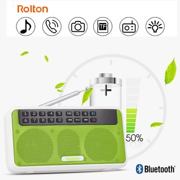 Rolton E500 Portable FM Radio Bluetooth Wireless HiFi Stereo MP3 Speaker AM NOAA Weather Radio Receiver Support TF card, USB
Rolton E500 Portable FM Radio Bluetooth Wireless HiFi Stereo MP3 Speaker AM NOAA Weather Radio Receiver Support TF card, USB