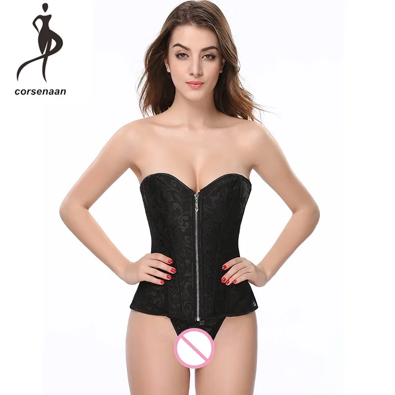 Zip Front Sexy Lingerie Women Shapewear Corset Transparent Floral Lace Corsets And Bustier 881# 
Zip Front Sexy Lingerie Women Shapewear Corset Transparent Floral Lace Corsets And Bustier 881#