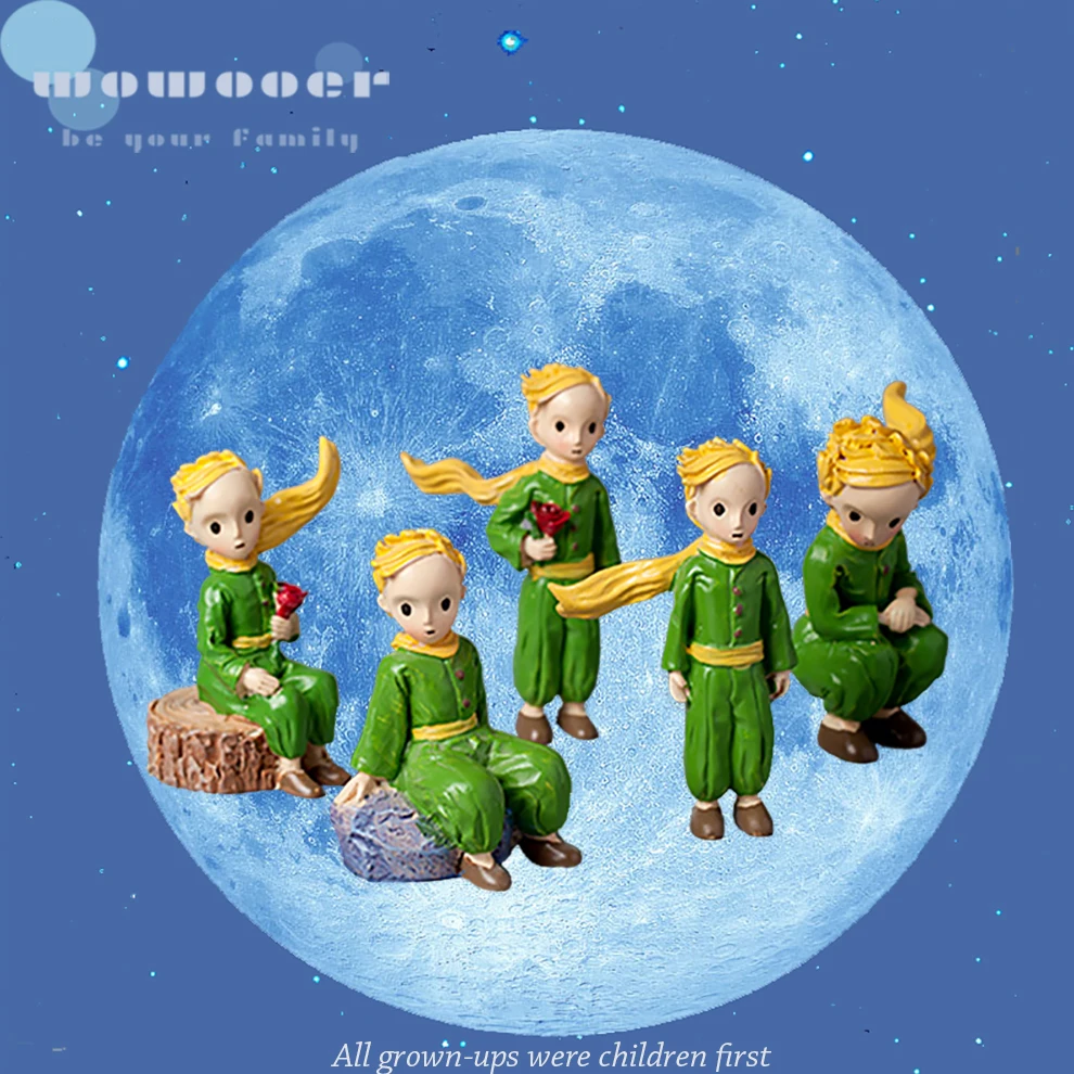 The Little Prince Figures Resin model desk Statue Kid Christmas Gift diorama Bonsai Moss Terrarium car Decor Le Petit Prince
The Little Prince Figures Resin model desk Statue Kid Christmas Gift diorama Bonsai Moss Terrarium car Decor Le Petit Prince