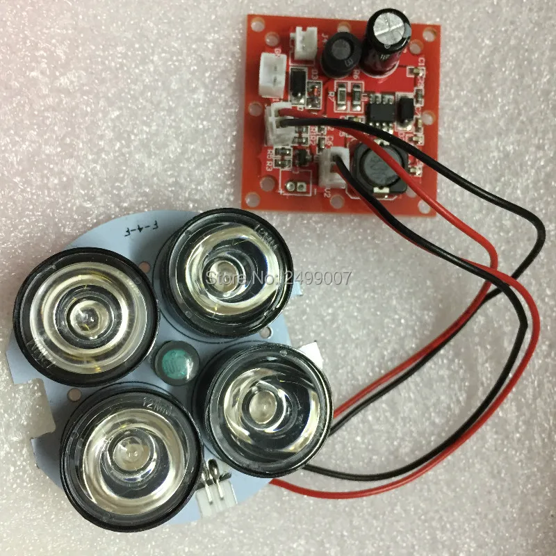 Lihmsek 850nm Infrared IR Light Board control for Illuminator cctv camera monitoring Night vision 4 IR Array LEDs Infrared lamp
Lihmsek 850nm Infrared IR Light Board control for Illuminator cctv camera monitoring Night vision 4 IR Array LEDs Infrared lamp