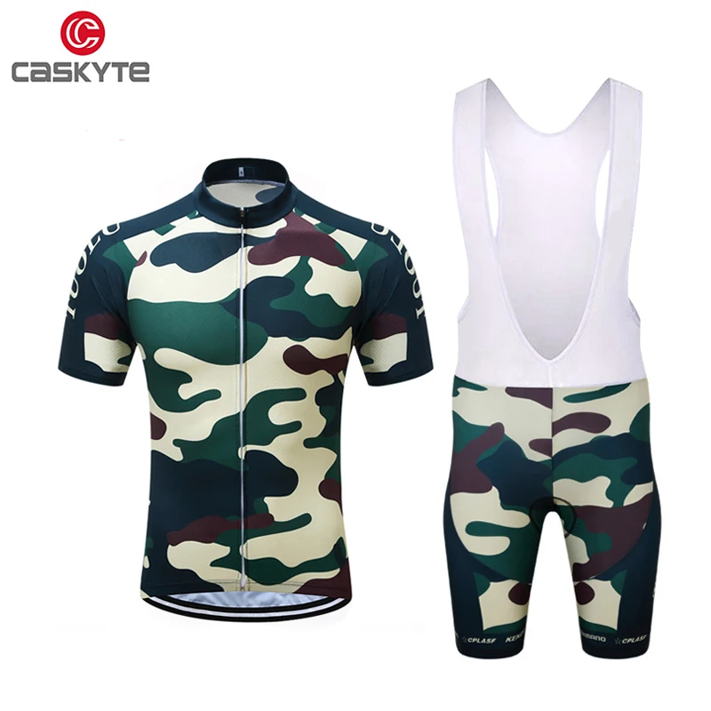 Ropa Ciclismo распродажа CASKYTE мужские камуфляжные велосипедные Джерси Наборы Весна и