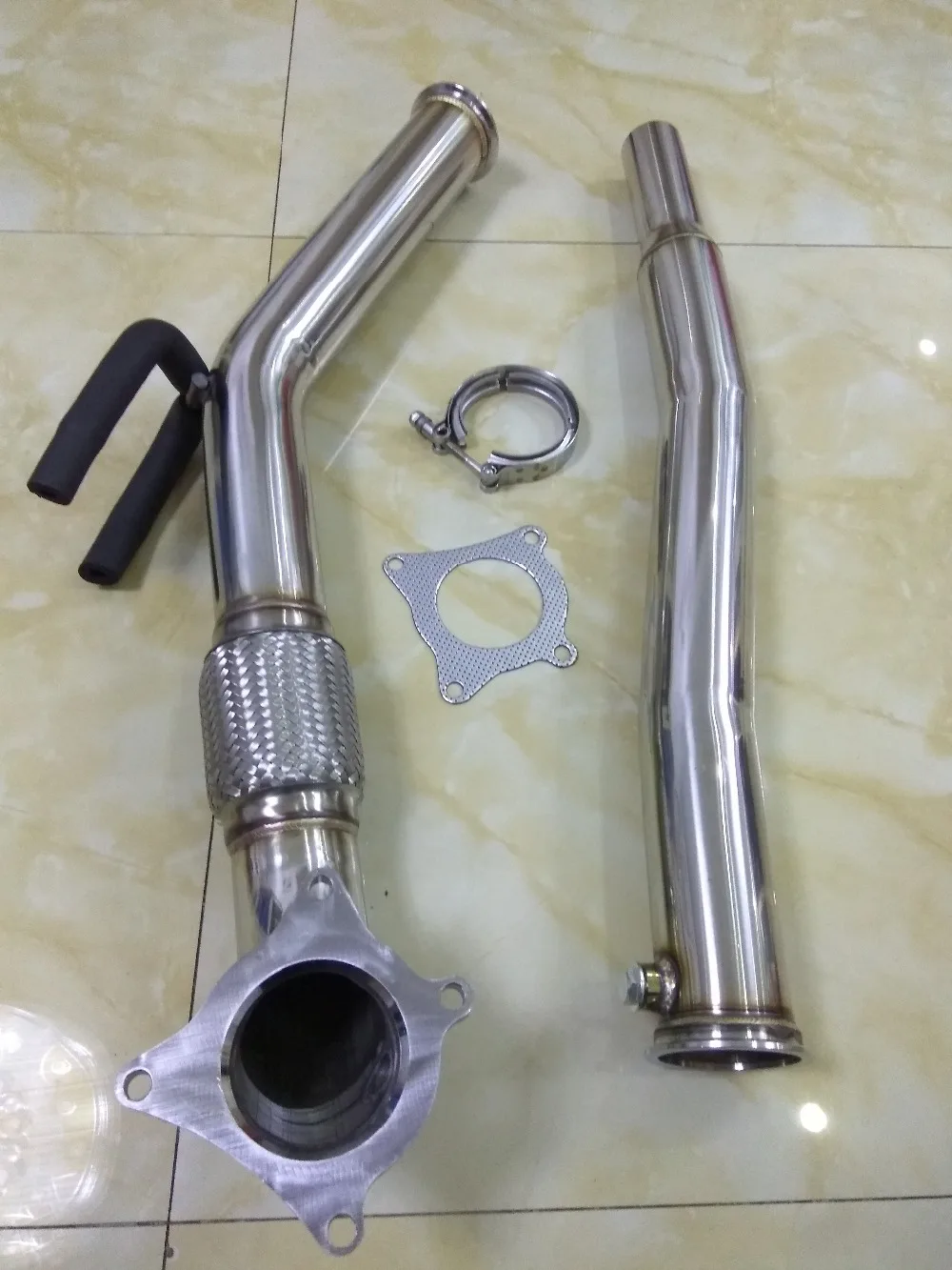 down pipe for GOLF GTI 2.0 A3 FSI SEAT LEON FR CUPRA MK5 MK6 DOWN PIPE DOWNPIPE jetta dump pipe 3.0''
down pipe for GOLF GTI 2.0 A3 FSI SEAT LEON FR CUPRA MK5 MK6 DOWN PIPE DOWNPIPE jetta dump pipe 3.0''