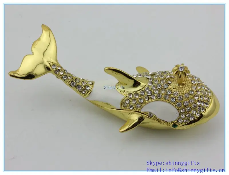 Creative Home Decoration Whale Shape Jewelry Storage Box Earring Trinket Box SCJ331
Creative Home Decoration Whale Shape Jewelry Storage Box Earring Trinket Box SCJ331