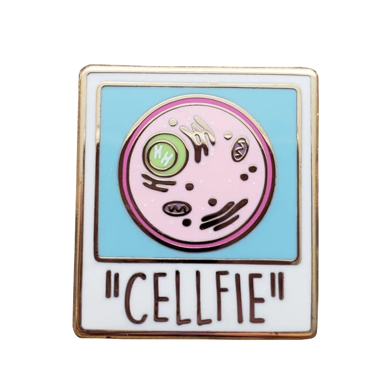 Cellfie Science Hard Enamel Pin Badge 
Cellfie Science Hard Enamel Pin Badge
