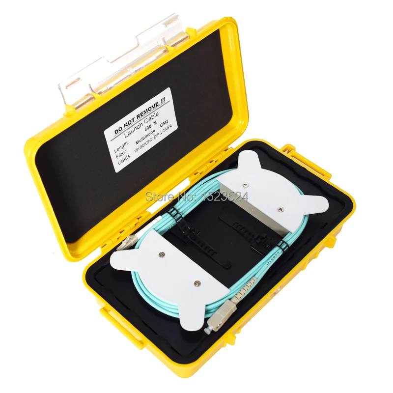 OTDR Dead Zone Eliminator,Fiber Rings ,Fiber Optic OTDR Launch Cable Box MM OM3 SC/UPC-LC/UPC 500M
OTDR Dead Zone Eliminator,Fiber Rings ,Fiber Optic OTDR Launch Cable Box MM OM3 SC/UPC-LC/UPC 500M