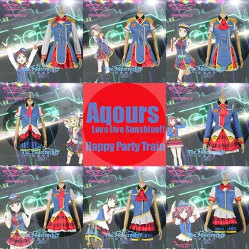 Collection!Anime Love live Sunshine!! Aqours Happy Party Train SJ Uniform Yoshiko Kanan You Mari Chika Cosplay costume NEW 2017
Collection!Anime Love live Sunshine!! Aqours Happy Party Train SJ Uniform Yoshiko Kanan You Mari Chika Cosplay costume NEW 2017