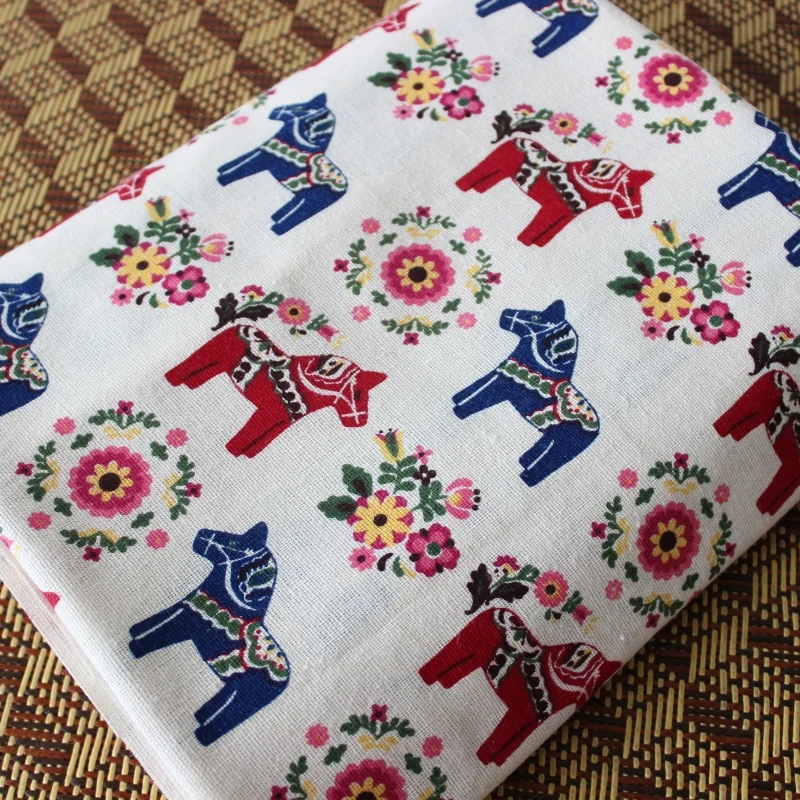 100x150 Horse Cotton Fabric Cloth Diy Handmade Sewing Patchwork Home Sofa Curtain Tablecloth Kids Bedding Bag Baby Doll Textile
100x150 Horse Cotton Fabric Cloth Diy Handmade Sewing Patchwork Home Sofa Curtain Tablecloth Kids Bedding Bag Baby Doll Textile