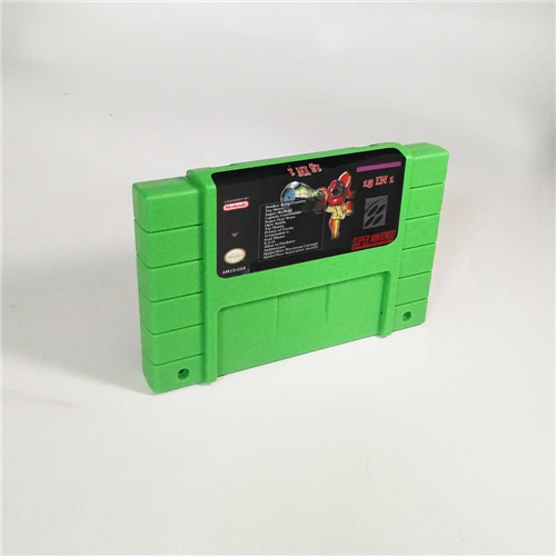 Super 15 in 1 Game Cartridge battery save With Donkey Country Kong COMPETITION Super Metroided Ogre Battle Soul Blazer E.V.O.
Super 15 in 1 Game Cartridge battery save With Donkey Country Kong COMPETITION Super Metroided Ogre Battle Soul Blazer E.V.O.