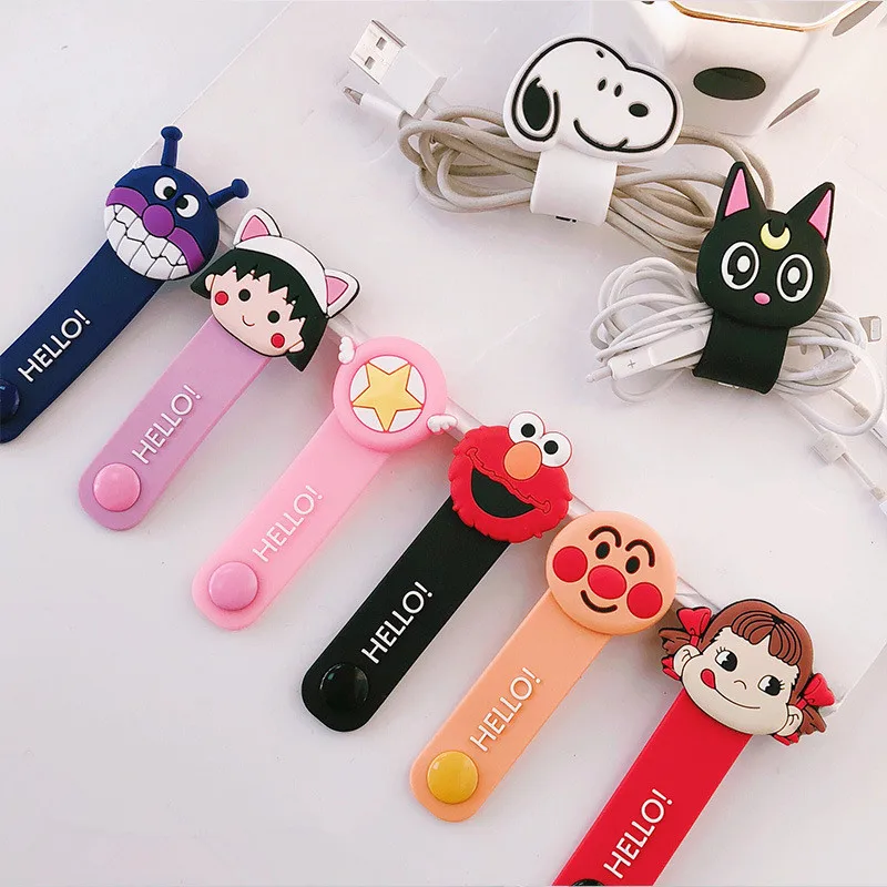 Cartoon Multipurpose Charger USB Cable Bobbin Winder Data line Protector Earphone Wire Cord Organizer Management fastener fixer
Cartoon Multipurpose Charger USB Cable Bobbin Winder Data line Protector Earphone Wire Cord Organizer Management fastener fixer
