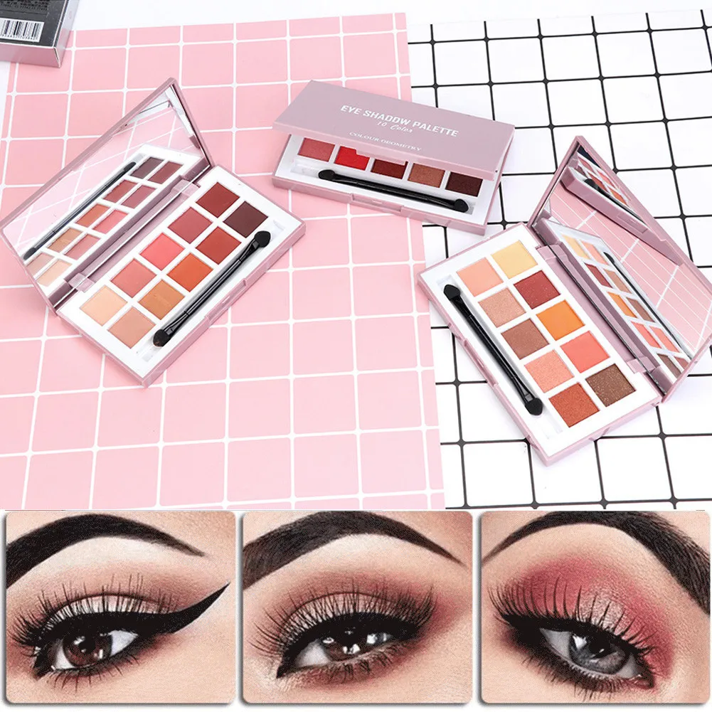 Fashion 10 Color Geometric Eyeshadow Matte Pearlescent Nude Makeup Eyeshadow eyeshadow palette 5.8djl
Fashion 10 Color Geometric Eyeshadow Matte Pearlescent Nude Makeup Eyeshadow eyeshadow palette 5.8djl