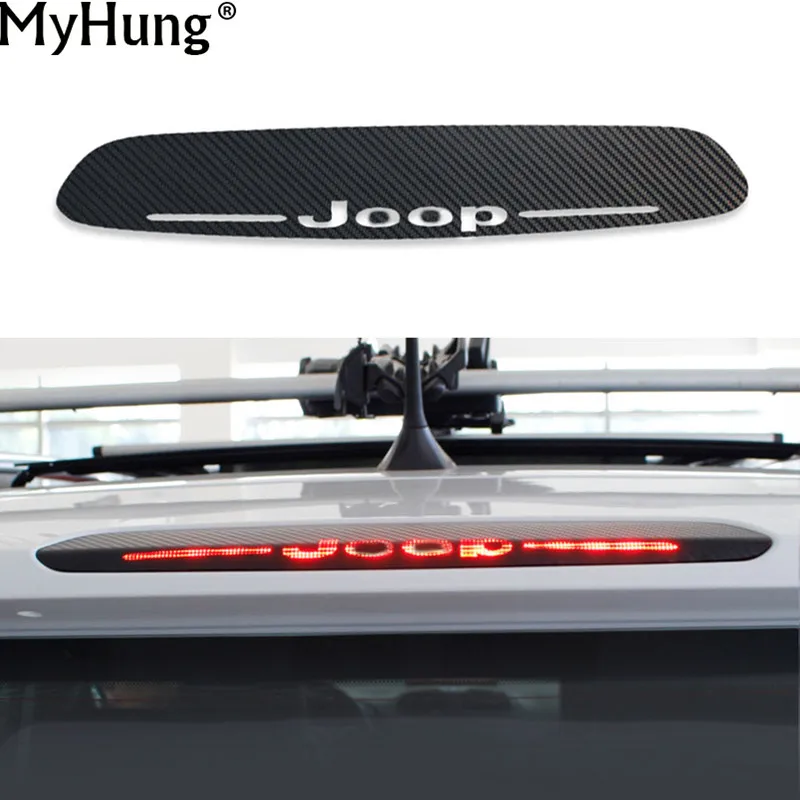 For Jeep Renegade 2015 2016 High Mount Stop Lamp Cover Carbon Fiber Car Stickers Brake Lamp Sticker Car-Styling Car Accessories
For Jeep Renegade 2015 2016 High Mount Stop Lamp Cover Carbon Fiber Car Stickers Brake Lamp Sticker Car-Styling Car Accessories