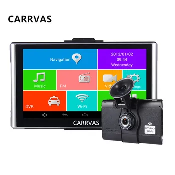 CARRVAS 7 Inch Car GPS Navigation Android 4.4.2 MTK8127 WIFI/FM/Bluetooth/HD 1080P Car DVR Recorder Tablet PC 8G Flash
CARRVAS 7 Inch Car GPS Navigation Android 4.4.2 MTK8127 WIFI/FM/Bluetooth/HD 1080P Car DVR Recorder Tablet PC 8G Flash