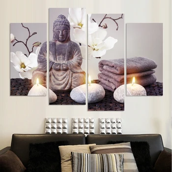 4 Piece Canvas Art Wall Modern Printed Buddha Painting Picture Decoration Buddha Paintings Wall Canvas Pictures For Living Room
4 Piece Canvas Art Wall Modern Printed Buddha Painting Picture Decoration Buddha Paintings Wall Canvas Pictures For Living Room
