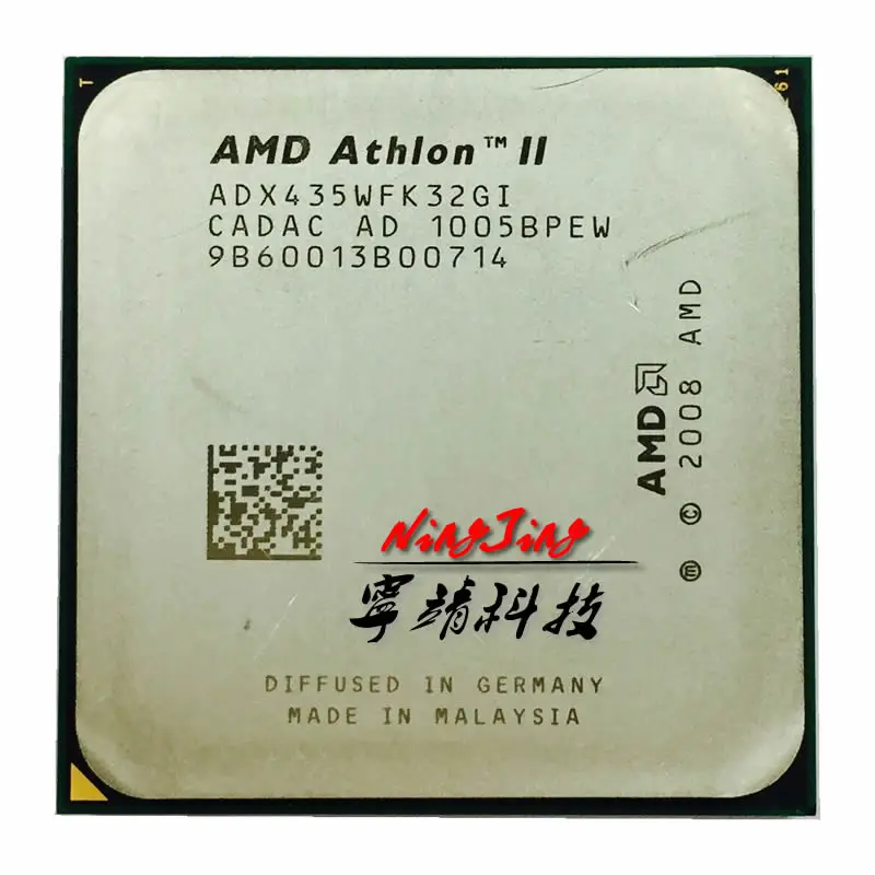 Процессор AMD Athlon II X3 435 2 9 ГГц трехъядерный процессор ADX435WFK32GI Socket AM3|socket am3|athlon ii x3