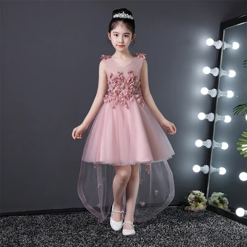 Pink V-neck Princess Formal Dress Party Prom Gowns Knee Length Kids Pagenat Dress Birthday Ball Gown Flower Girl Dresses Wedding
Pink V-neck Princess Formal Dress Party Prom Gowns Knee Length Kids Pagenat Dress Birthday Ball Gown Flower Girl Dresses Wedding