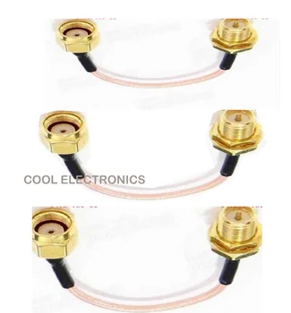 100pcs RP-SMA Female bulkhead to RP-SMA Male adapter Connector Pigtail cable RG316 10cm for wifi
100pcs RP-SMA Female bulkhead to RP-SMA Male adapter Connector Pigtail cable RG316 10cm for wifi
