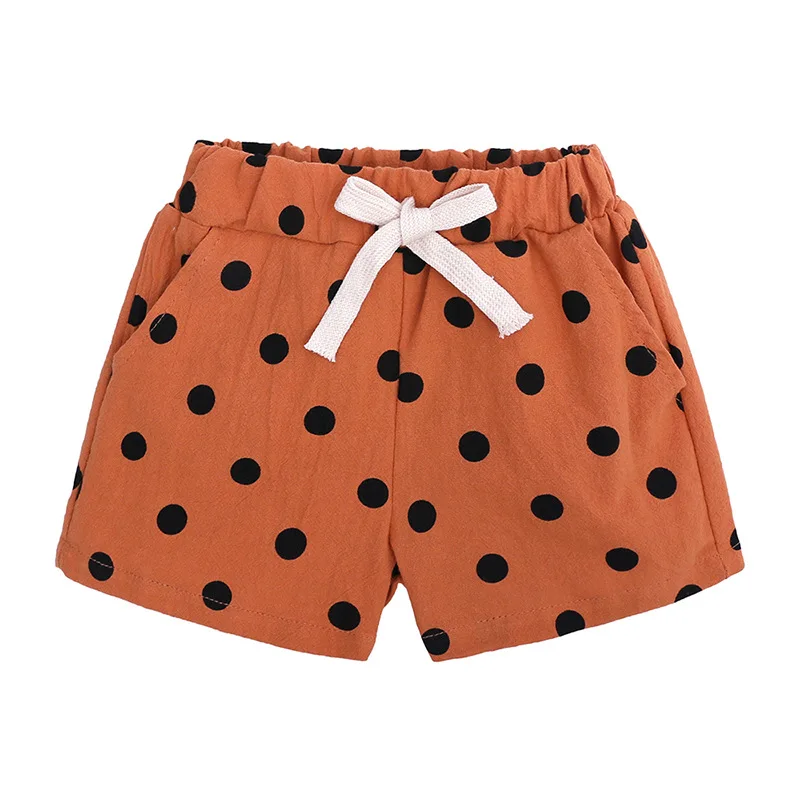 Girls Summer Cotton Shorts Dots Girls Cotton Drawstring Shorts Children Beach Short Pants for Little Girls
Girls Summer Cotton Shorts Dots Girls Cotton Drawstring Shorts Children Beach Short Pants for Little Girls