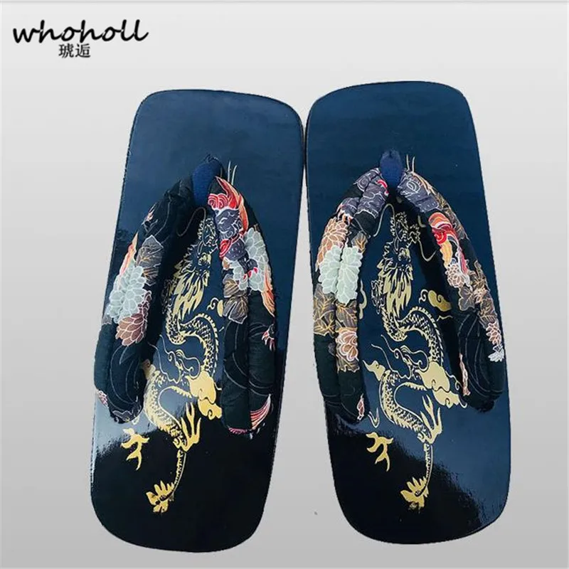 WHOHOLL Men's flip-flops summer sandals platform Japanese wooden geta clgos shoes male clogs slippers
WHOHOLL Men's flip-flops summer sandals platform Japanese wooden geta clgos shoes male clogs slippers
