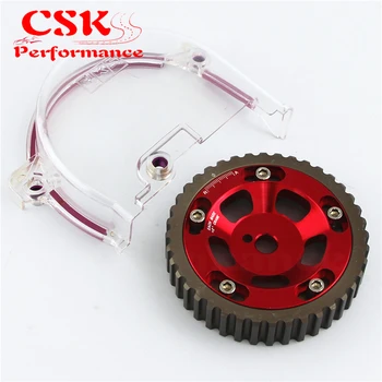 Adjustable Single Cam Gear + Clear Cover Fits For Mitsubishi Mirage 4G15 1.5L Black / Red
Adjustable Single Cam Gear + Clear Cover Fits For Mitsubishi Mirage 4G15 1.5L Black / Red