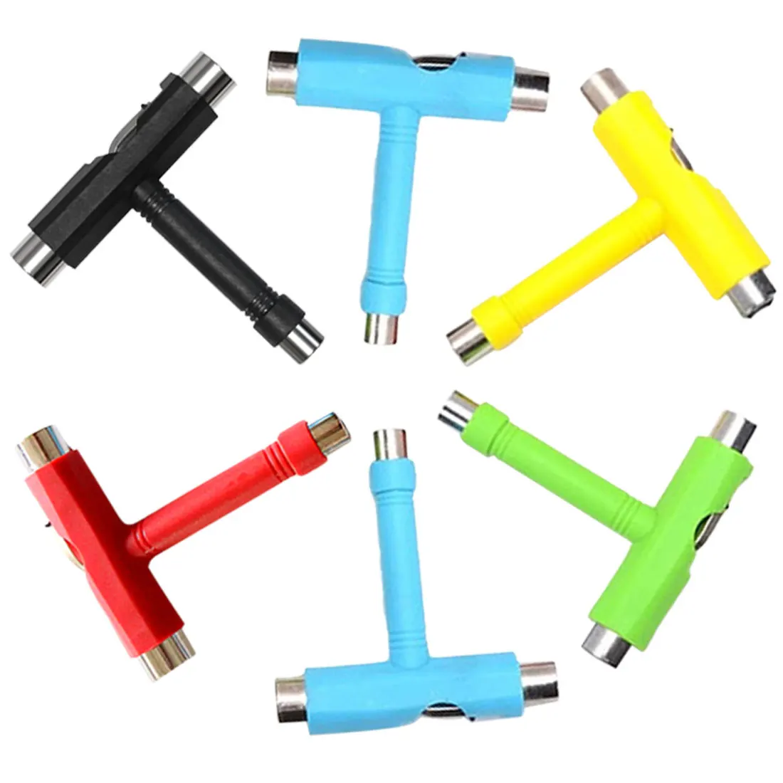 Pro Multifunctional Skateboard Tool Scooter Longboard T Shape Wrench Nuts Adjusting Tool Skate T-shape Adjustment Equipment
Pro Multifunctional Skateboard Tool Scooter Longboard T Shape Wrench Nuts Adjusting Tool Skate T-shape Adjustment Equipment