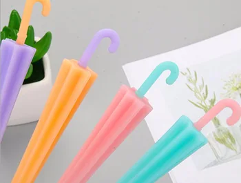 korea Jelly color Umbrella gel ink pen cartoon stationery prize kawaii stydent pen office writing pen black neutral pen 48pc/lot
korea Jelly color Umbrella gel ink pen cartoon stationery prize kawaii stydent pen office writing pen black neutral pen 48pc/lot
