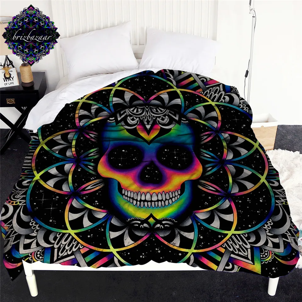 Chaos By Brizbazaar Duvet Cover Colorful Skull Bedding 1pc Galaxy Mandala Gothic housse de couette Universe Cool Bed Cover
Chaos By Brizbazaar Duvet Cover Colorful Skull Bedding 1pc Galaxy Mandala Gothic housse de couette Universe Cool Bed Cover
