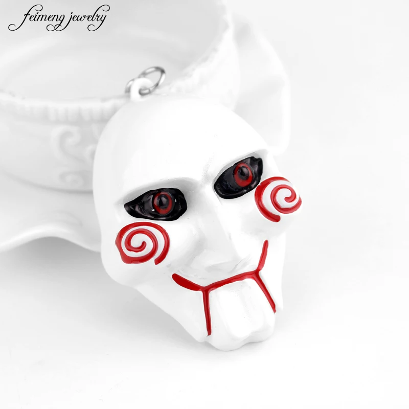 2017 Saw Horror Movie Luxury Mask Key Chain Metal Alloy Key Chain Jewelry Key Chain Car Key Chain Souvenirs For Men Gift 1ps
2017 Saw Horror Movie Luxury Mask Key Chain Metal Alloy Key Chain Jewelry Key Chain Car Key Chain Souvenirs For Men Gift 1ps