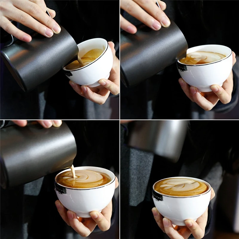 Fantastic Kitchen Stainless Steel Milk frothing jug Espresso Coffee Pitcher Barista Craft Coffee Latte Milk Frothing Jug Pitcher
Fantastic Kitchen Stainless Steel Milk frothing jug Espresso Coffee Pitcher Barista Craft Coffee Latte Milk Frothing Jug Pitcher