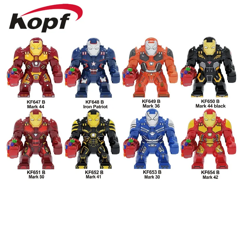 Building BlocksAvengers 4 Endgames IronMan Chromed Infinity Gauntlet With Power Stones Figures Avengers Toys for Children KF6096
Building BlocksAvengers 4 Endgames IronMan Chromed Infinity Gauntlet With Power Stones Figures Avengers Toys for Children KF6096